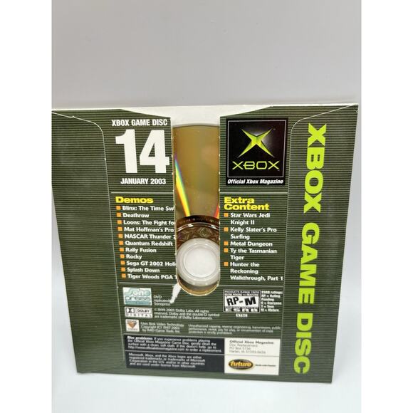 Official Xbox Magazine Demo Disc #14 - January 2003 - Tested - Picture 2 of 5